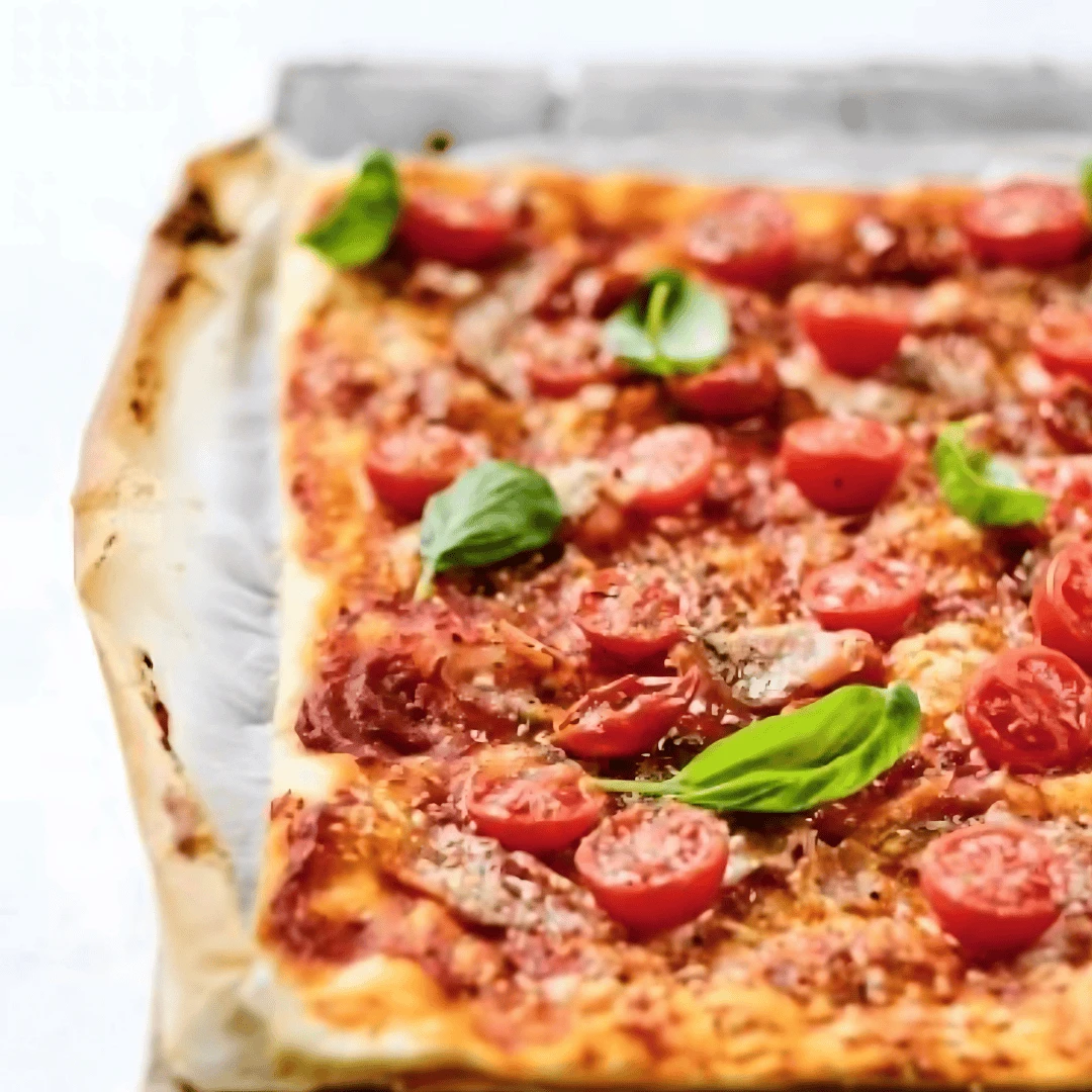 紅色雙番茄披薩